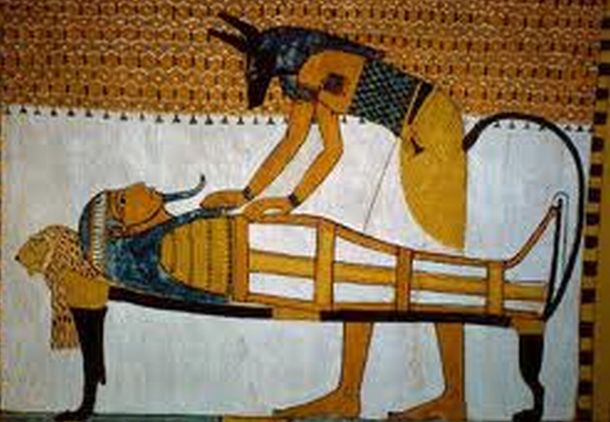 Mumien im ÄgyptenAtelier SCHILLERSCHULE OEFFINGEN